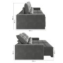 Ver imagem 4 de Sofá Retrátil e Reclinável 4 Lugares 240cm Embaúba Extra CabeCasa MadeiraOriginals