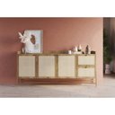 Ver imagem 5 de Conjunto Aparador E Buffet Palhinha 28936x28935 Linha Oslo Hanover Artesano