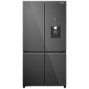 Ver imagem 1 de Geladeira Panasonic Db99 French Door 618 Litros Vidro Preta 220v