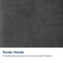 Ver imagem 6 de Sofá Retrátil e Reclinável 4 Lugares 250cm Embaúba Extra CabeCasa MadeiraOriginals Cinza Diamante