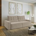 Ver imagem 2 de Sofá Retrátil e Reclinável 4 Lugares 250cm Embaúba Extra CabeCasa MadeiraOriginals