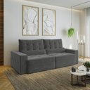 Ver imagem 2 de Sofá Retrátil e Reclinável 4 Lugares 250cm Embaúba Extra CabeCasa MadeiraOriginals