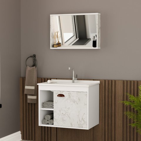 Conjunto de Banheiro Berton Quadri 0,60cm