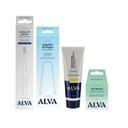 Ver imagem 1 de Kit Higiene Bucal Alva Raspador Escova Creme e Fio Dental