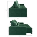 Ver imagem 4 de Sofá Retrátil e Reclinável 3 Lugares 180cm Embaúba Extra CabeCasa MadeiraOriginals