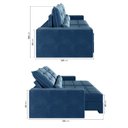 Ver imagem 4 de Sofá Retrátil e Reclinável 4 Lugares 280cm Embaúba Extra CabeCasa MadeiraOriginals