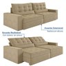 Sofá Retrátil e Reclinável 4 Lugares 280cm Embaúba Extra CabeCasa MadeiraOriginals - 5