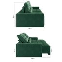 Ver imagem 4 de Sofá Retrátil e Reclinável 4 Lugares 280cm Embaúba Extra CabeCasa MadeiraOriginals