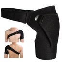 Ver imagem 1 de Ombreira Ortopedica Compressao Almofadado Protetor Ombro Fisioterapia Alivia Dor Tensao Muscular Les