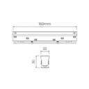 Ver imagem 2 de Conector I para Trilho Stella S.Line 24V Branco