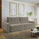 Ver imagem 2 de Sofá Retrátil e Reclinável 4 Lugares 280cm Embaúba Extra CabeCasa MadeiraOriginals