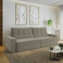 Ver imagem 2 de Sofá Retrátil e Reclinável 4 Lugares 290cm Embaúba Extra CabeCasa MadeiraOriginals