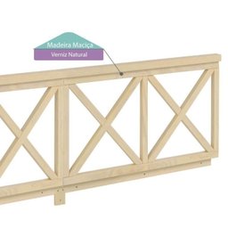 Bicama Solteiro Infantil Garden com Grades Casatema - 16