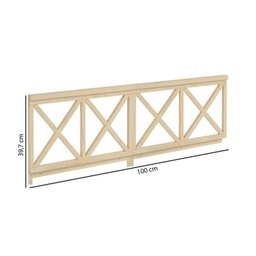 Bicama Solteiro Infantil Garden com Grades Casatema - 14