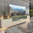 Ver imagem 1 de Rack para Tv até 85 Polegadas com Led com Pés Vidro Infinity 228cm