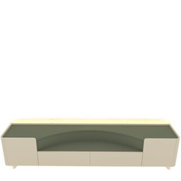 Rack para Tv até 85 Polegadas com Led com Pés Vidro Infinity 228cm - 8 Rack para Tv até 85 Polegadas com Led com Pés Vidro Infinity 228cm - 8