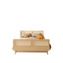 Ver imagem 6 de Cama Infantil Montessoriano Casal Lift em Madeira Maciça com Rattan Casatema MadeiraOriginals