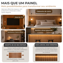Ver mais imagens de Kit 16 Placas Painel Ripado 3D 20x3m Decorativo