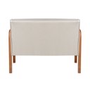 Ver imagem 4 de Namoradeira Anita Sofá 2 Lugares Moderna Braço Madeira