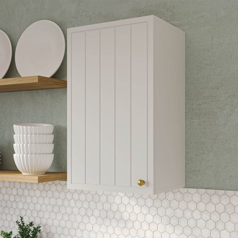 Armário Aéreo 1 Porta 40cm Marselha CabeCasa MadeiraOriginals Branco