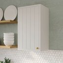 Ver imagem 1 de Armário Aéreo Planejado 1 Porta 40cm Marselha CabeCasa MadeiraOriginals Branco