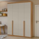 Ver imagem 2 de Conjunto de Guarda-roupa Alonzo e Cômoda da Vinci com Nicho