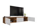 Ver imagem 2 de Rack para TV Eros 1,80m Cedro/Branco - Casa D