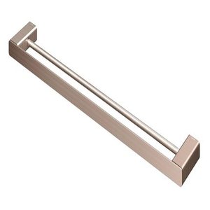 Porta-toalhas Docolflat Duplo 676mm 9001 Cobre Escovado Docol