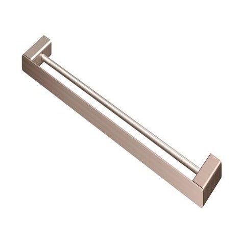 Porta-toalhas Docolflat Duplo 676mm 9001 Cobre Escovado Docol