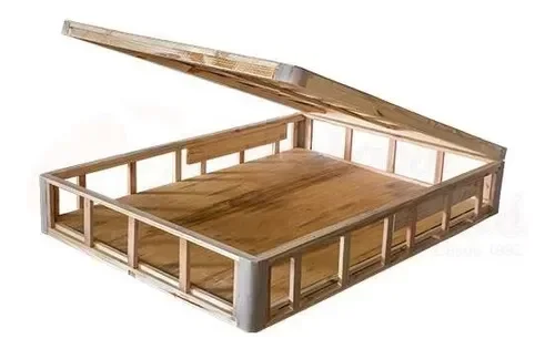 Cama Box Baú Casal Suede Rosé - 2