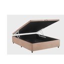 Ver imagem 1 de Cama Box Baú Casal Suede Rosé