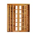 Ver imagem 1 de Portal Correr Veneziana 6 Folhas Itauba Reto com Fechadura 1,60 X 2,10 Rodam