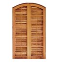 Ver imagem 1 de Porta Balcão Itauba Abrir em Arco 1,20 x 2,10 Rodam Marrom