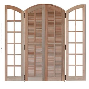 Porta Balcão Mista Abrir em Arco 1,20 X 2,10 Rodam