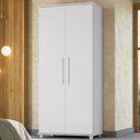 Ver imagem 2 de Guarda Roupa Multiuso 2 Portas 189x82 cm Portugal Branco Rudk