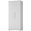 Ver imagem 1 de Guarda Roupa Multiuso 2 Portas 189x82 cm Portugal Branco Rudk
