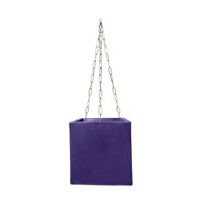 Vaso Planta 20x20 Pendurar Samambaia Trepadeira Polietileno BGPLASTICOS V1020ST LILAS VIOLETA 008