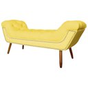 Ver imagem 5 de Recamier Sofá Divã Namoradeira Sienna 195cm King Suede