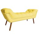 Ver imagem 1 de Recamier Sofá Divã Namoradeira Sienna 195cm King Suede
