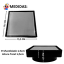 Ver imagem 5 de Kit Seca Box Linear 5x60 + Ralo 15x15 Inox 2 em 1 Invisível Oculto Base Preto Banheiro
