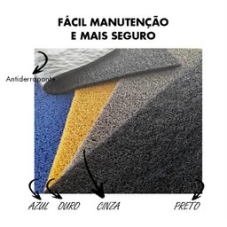 Tapete Capacho Salmo 60x40 Senhor Protegerá Biblia Religioso - 5