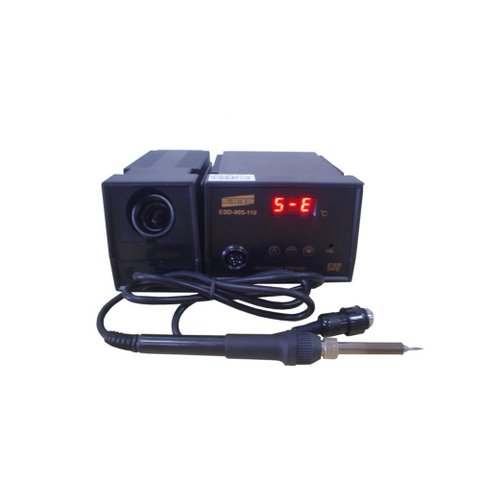 Estação Solda Digital Isolamento Anti-Estática Ac 60w Aquecedor Cerâmico Es-905 110v