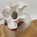 Ver imagem 7 de Vaso Decorativo Enfeite Home&Co Cerâmica 22x17x17cm Bege