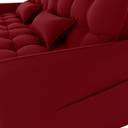 Ver imagem 7 de Sofa Cama 2 Lugares 200cm Pillar Veludo E404 Vermelho Milani Store
