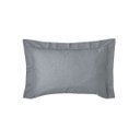 Ver imagem 3 de Jogo de Cama 200 Fios Tinto Chambret Kacyumara Chumbo Casal 220x250cm