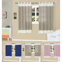 Ver imagem 1 de curtinas para cozinha moderna 2 metros micropercal 180 fios cortina quarto sala