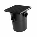 Ver imagem 2 de Caixa de Gordura Redonda C/tampa Quadrada 18 Litros