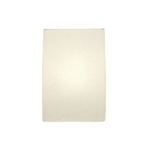 Arandela Retangular Retro Vivare Md-2029 Cúpula em Tecido 18x10x30cm - Bivolt - Branco - 110V/220V