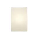 Ver imagem 1 de Arandela Retangular Retro Vivare Md-2029 Cúpula em Tecido 18x10x30cm - Bivolt - Branco - 110V/220V