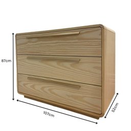 Berço Wave Evolutivo 3 em 1 com Colchão Fase 1 e Fase 2 Cômoda  - 18